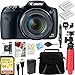 Canon PowerShot SX530 HS 16.0 MP 50x Optical Zoom Digital Camera (Black) + Two-Pack NB-6L Spare Batteries + Accessory Bundle