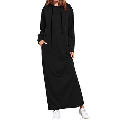 floor length sweatshirt