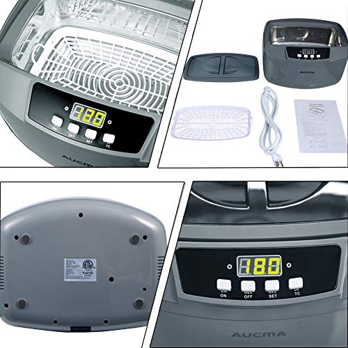 Ultrasonic Cleaner, Professional 160 Watts 2.5L Heated Ultrasonic