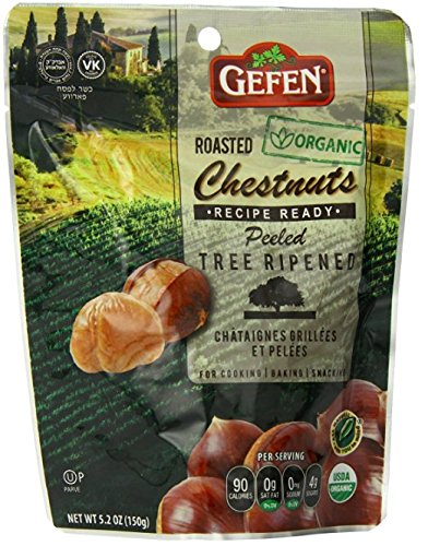 Gefen whole organic chestnuts, roasted & peeled , 5…