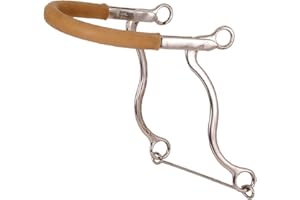 Tough 1 Kelly Silver Star Hackamore with Rubber Tubing