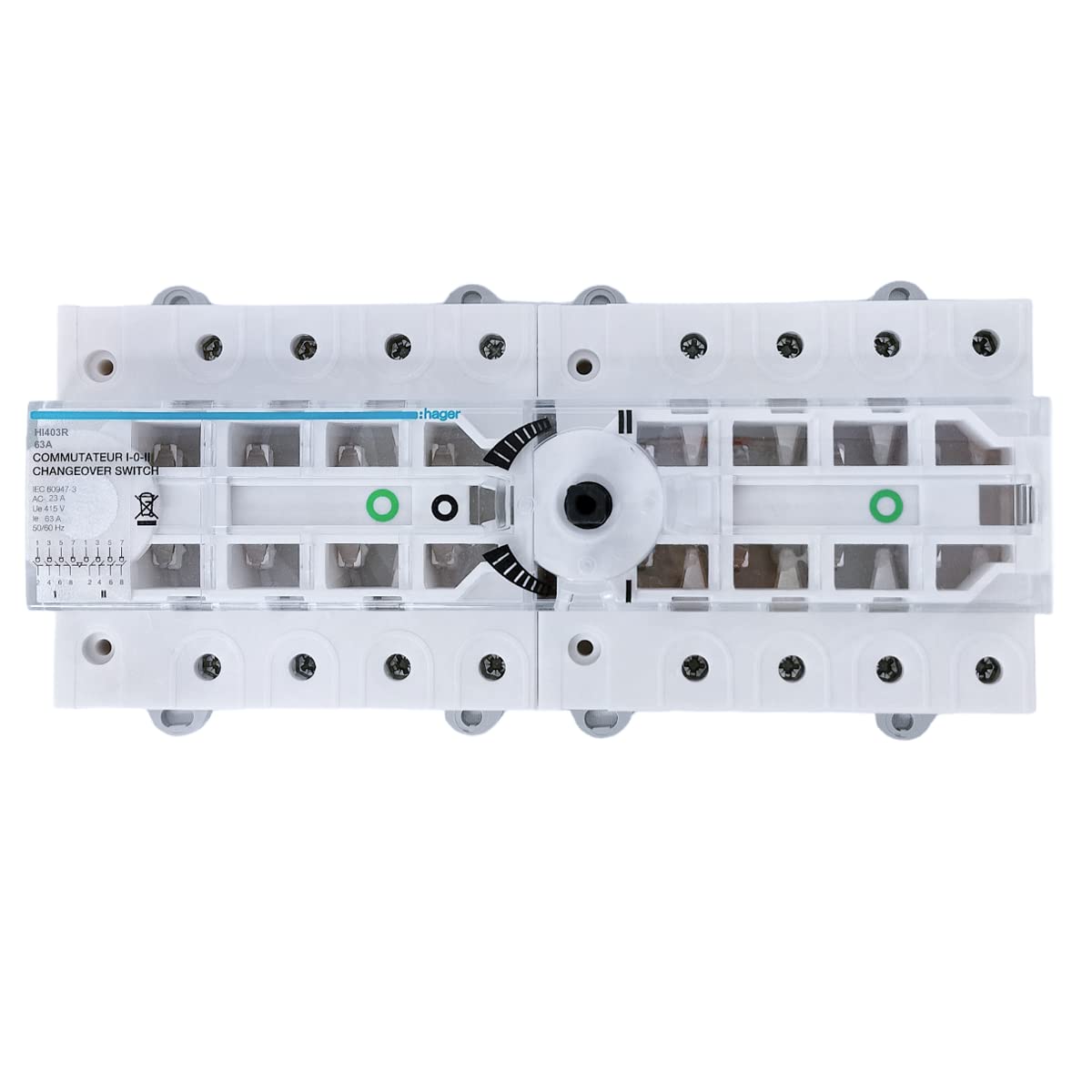 Hager HI403R HI403R Load Switch 4-Pin 63A 690V