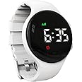 e-vibra Vibrating Alarm Reminder Watch Silent Wake Up Watch - with Multi Alarms and Lock (White)