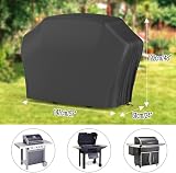 Estefanlo BBQ Covers Waterproof Heavy Duty Large 145x61x117cm view 3