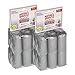 24 Pack Scented Dog Waste Poop Bags - Extra Large, Heavy Duty, Pooper Scooper Pet Pick Up Dispenser Refill Rolls with Tropical Bloom Scent - 360 Bags - by Natures Miracles