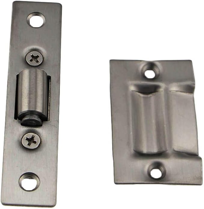 304 Stainless Steel Adjustable Roller Catch for Pull Handle Furniture