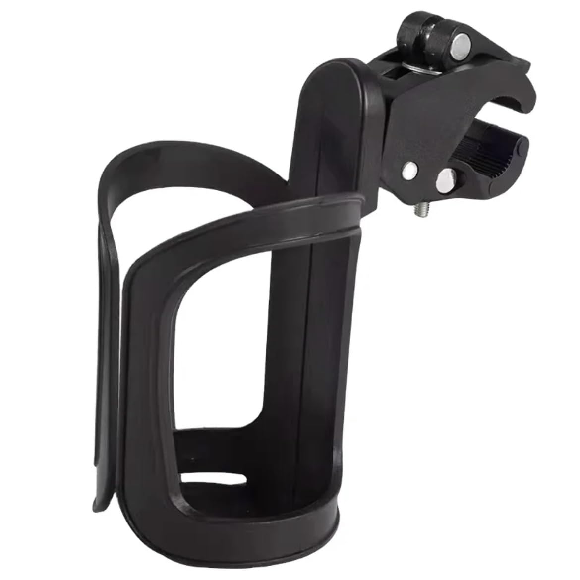 Orco Bike Bottle Holder, Black Bicycle Cup Holder 360 Degrees Rotation Cycling Water Bottle Cages; fit Bicycles, Mountain Bikes, Prams and Wheelchair