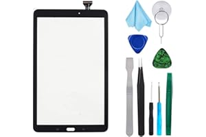 T PHAEL Black Original Touch Screen Digitizer for Samsung Galaxy Tab A 10.1 - Glass Replacement Parts for T580 T585 SM-T580 SM-T585 2016 (Not Include LCD) with Tools Kit + Pre-Installed Adhesive