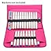 NIUTOP 80 Slots Marker Pen Case Markers Carrying Bag Holder for Primascolor Marker and Copic Sketch Marker, Permanent Paint Marker, Dry Erase Marker, Repair Marker Pen, Color Highlighter