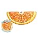 Intex Orange Slice Inflatable Mat with Realistic Printing, 70