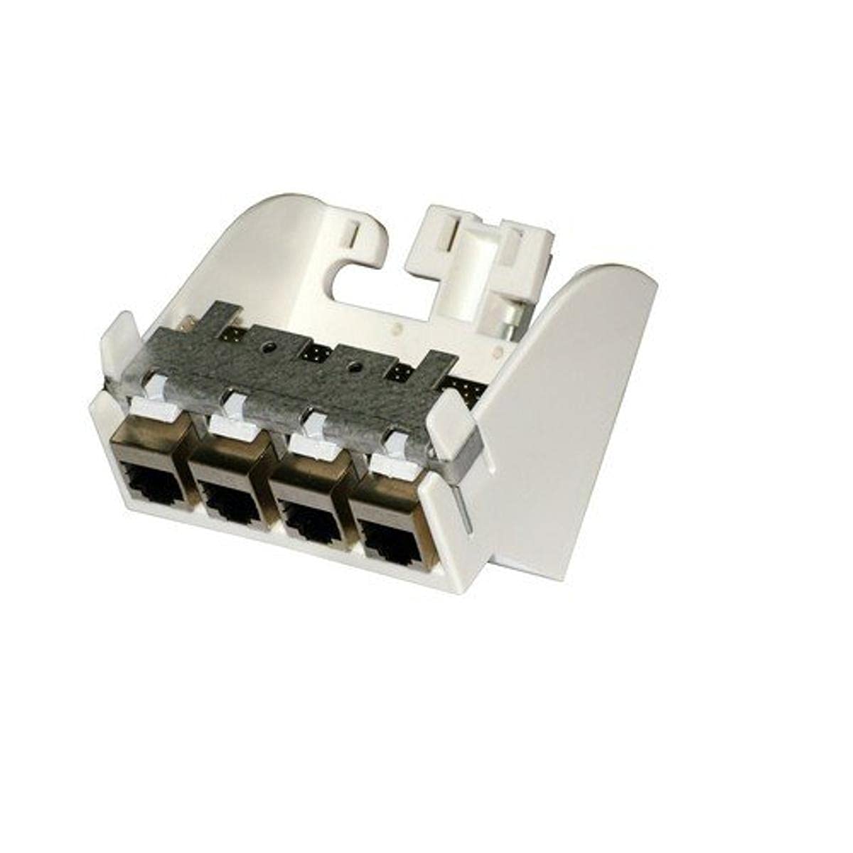 High-Tech 670010 for RJ45 Connector Rail White