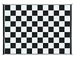 Camco 42827 Reversible Outdoor Mat (9' x 12', Checkered)