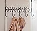SDBING Over The Door Hanging Purse/Closet Rack 5 Hook