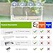 Superior Window Bird Feeder with Strong Suction Cups, 2 Way Mirror Film, Large Easy Clean Seed Tray, Outdoor Hanging Birdhouse for Wild Birds Like Cardinal & Bluebird. Great for Seniors & Indoor Cats