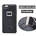 iPhone 7 Plus Case, Multi-functional Built-in Cigarette Lighter & Bottle Opener Protective Shock Proof cover for Apple iPhone 7 Plus (Black)