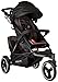 phil&teds Dot Compact Inline City Stroller with Double Kit, Graphite – Compact Frame with Full Size Seat – Newborn Ready – Parent Facing Seat Included – Compact, One Hand Fold – Puncture Proof Tires