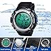 TEKMAGIC 10ATM Waterproof Digital Scuba Diving Watch 100m Underwater for Swimming and Running with Stopwatch and Luminous LCD Display Built-in