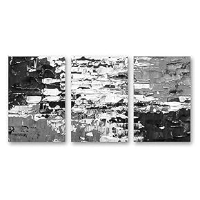 3 Panel Abstract Painting Pictures Home Wall for...