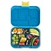 YUMBOX (Kai Blue; Emoji Tray) Leakproof Bento Lunch Box Container for Kids