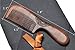 Wood Comb，Wooden hair comb，100% Natural Sucupira Comb-Anti Static (Fine Tooth-7.8 Inch)