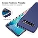 TORRAS Slim Fit Galaxy S10 Plus Case, Hard Plastic Ultra Thin Phone Cover Case with Matte Finish Grip Compatible with Samsung Galaxy S10 Plus, Navy Blue