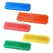 PUL FACTORY Polypropylene Microcentrifuge PCR Tube Rack, 80-Well,Assorted colors, Pack of 5