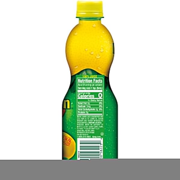 REALEMON 100% LEMON JUICE, 15 FL OZ BOTTLE, MADE WITH LEMON JUICE FROM CONCENTRATE, GLUTEN-FREE, SODIUM FREE, PERFECT MIXER TO ADD TO COCKTAILS AND MARINADES