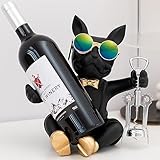 Juju Bulldog Wine Holder - Small Wine Rack Bottle