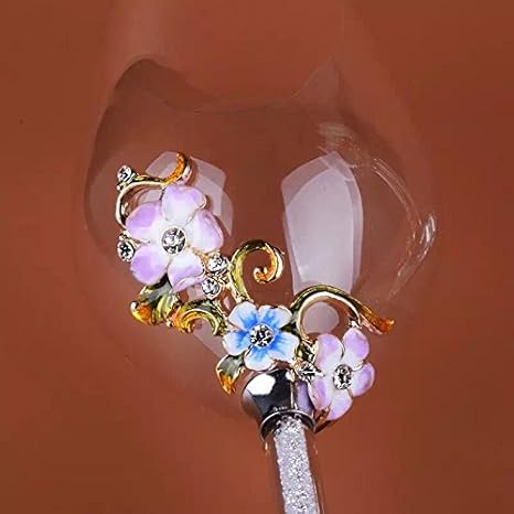 2-teiliges Starke Elegante Kristall Glas mit ...