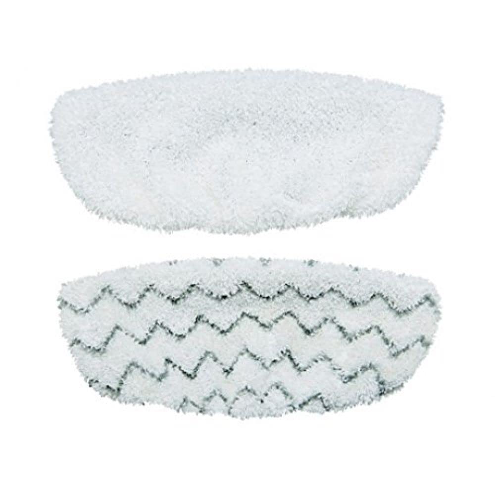 BISSELL Vac & Steam Mop Pads, Replacement Mop Pad For BISSELL Vac & Steam, 1 Soft Pad, 1 Scrubbing Pad, 1252