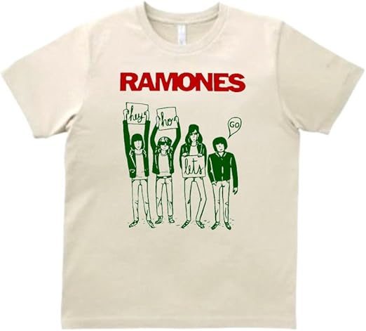 Amazon Co Jp ノーブランド品 音楽 バンド ロック Ramones Tシャツ サンド Mlサイズ M 服 ファッション小物