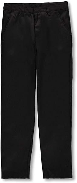 black school uniform skinny pants