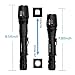 Led Flashlight 1000 Lumens Tactical Flashlights Rechargeable Led Torch with Lanyard 5 Modes Water Resistant Large Torches Light For Cycling Hiking Camping Hunting Backpacking Fishing Emergency