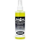 Aquiflux Self Pickling Flux for Precious Metals Gold Silver Jewelry and Hard Soldering 8 Oz Megacast (275 ml)