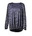 Sarin Mathews Womens V Neck Loose Pleated High Low Tunic Casual Juniors Tops