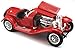 Bburago 2011 Alfa Romeo 8C 2300 Spider Touring Vehicle (1/18 Scale), Red/Black