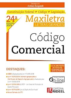 Livro Código Comercial Maxiletra
