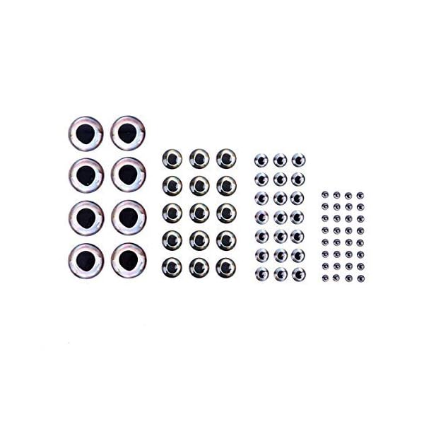 RAH-3D-Epoxy-Eyes-60-Pack-For-Fishing-Fly-Tying-Fishing-Lures-Crafts-Available-in-multiple-Colors-Sizes-Lifelike-3D-Fish-Eyes