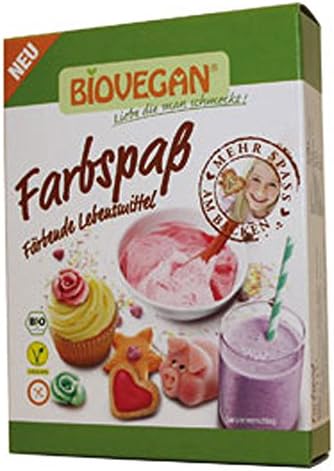 3-SET Colour Fun Colouring Organic food (5 bags of 8g) 40g Organic Setgan