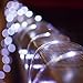 Lalapao Christmas Rope Lights 120 LED Battery Operated Fairy String Lights Waterproof Outdoor lights decorations Timer Decor for Xmas Tree Indoor Garden Patio Lawn Path Holiday Wedding Party (White)