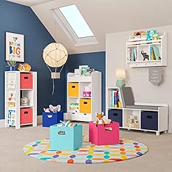 RiverRidge® 2 Pc Folding Storage Bin Set - Coral