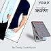 VBAX RFID Minimalist Slim Wallet for Men and Women, Holds Up to 12 Cards, Cash, Key Thin and Lightweight Credit Card Holder, Grey Ballistic Nylon