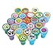 Rhode Island Novelty 100 Assorted Plastic Stamps