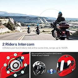 FreedConn Motorcycle Bluetooth Helmet,Bluetooth