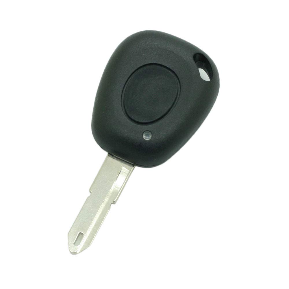 BROVACS Replacement Key Shell Compatible with RENAULT 1 Button Keyless Entry Remote Key Case Fob PG353