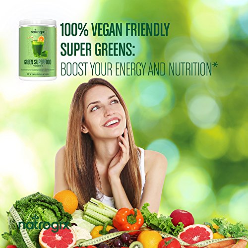 Green Superfood by Natrogix Super Greens Powder 32 Whole Food