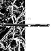 GMYLE iPhone 7 Case, iPhone 8 Case, [Black Marble] Slim Glossy Hard Cover Case - Ultra Low Profile