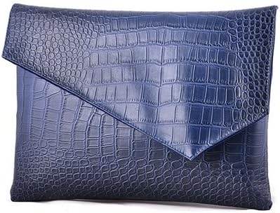 Amazon 大型 収納 クラッチ バッグ メンズ クロコ柄ブルー ノーブランド品 クラッチ セカンドバッグ Amazon 大型 収納 クラッチ バッグ メンズ クロコ柄ブルー ノーブランド品 クラッチ セカンドバッグ