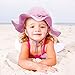 Sun Hat for Baby Girl Baby Girl Sun Hat UV Infant Hat for Toddler Girl Summer Hat Toddler Girl with UV UPF 50+, Pink 0-12 Months
