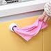 LOVOUS Self-Adhesive Back Pad Cloth Tea Towel Holders Rubber Push-in Wall Mounted Towel Rack Click Towel Holder for Kitchen or Bathroom Accessory-8 Pack